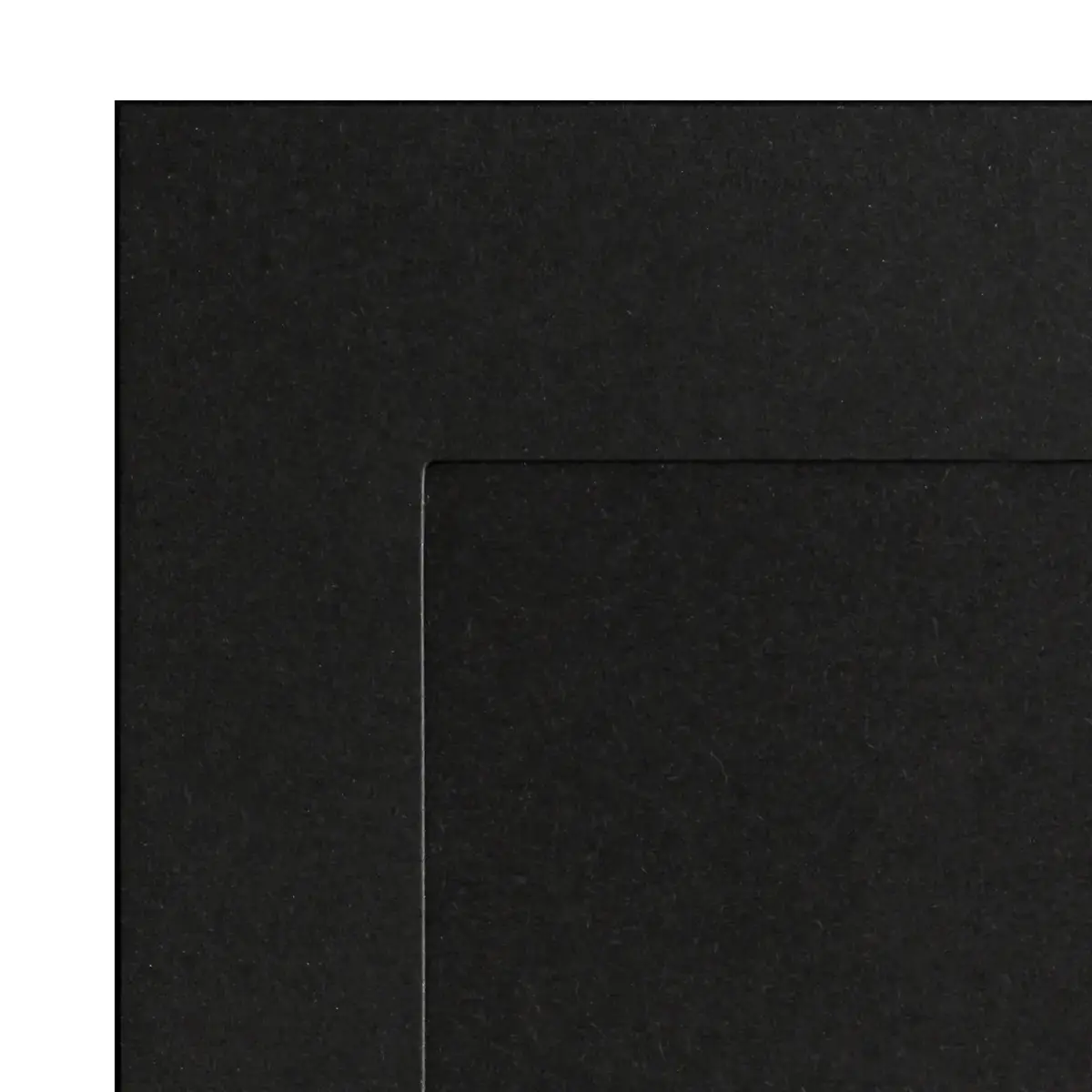 Endlosleporello 100 Teile - 10 x 15 cm - schwarz matt