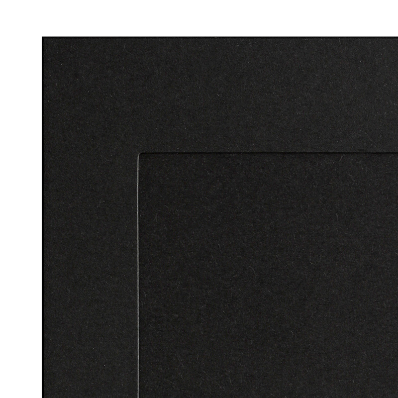 Endlosleporello 100 Teile - 13 x 18 cm - schwarz matt