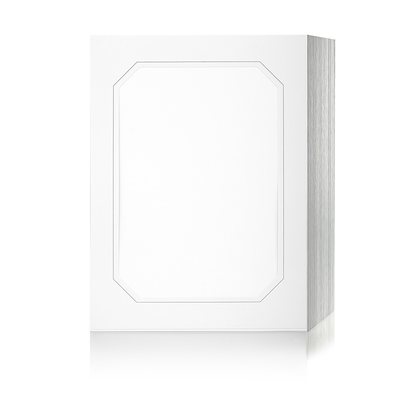 Endlosleporello 100 Teile - Weiß - Achteckig - 15x20 cm