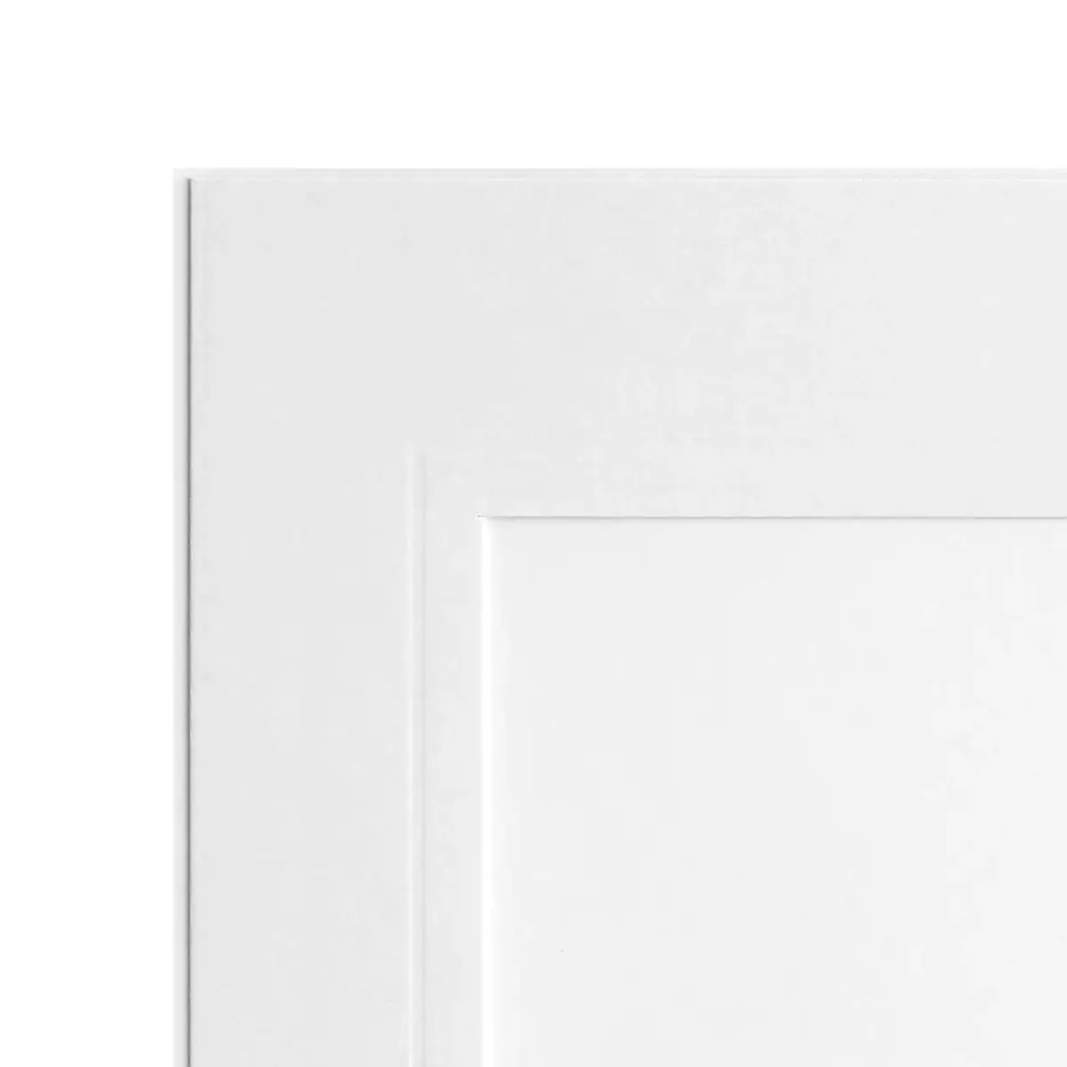 Endlosleporello 50 Teile - 10x15 cm - weiß - geprägter Rand